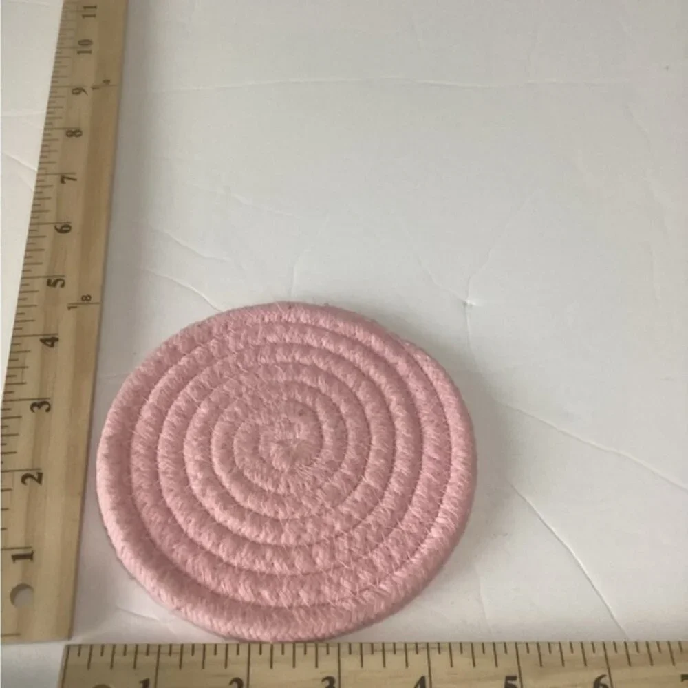 Pink Coasters Set of 2